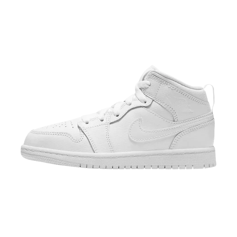 Air Jordan 1 Mid PS Triple White