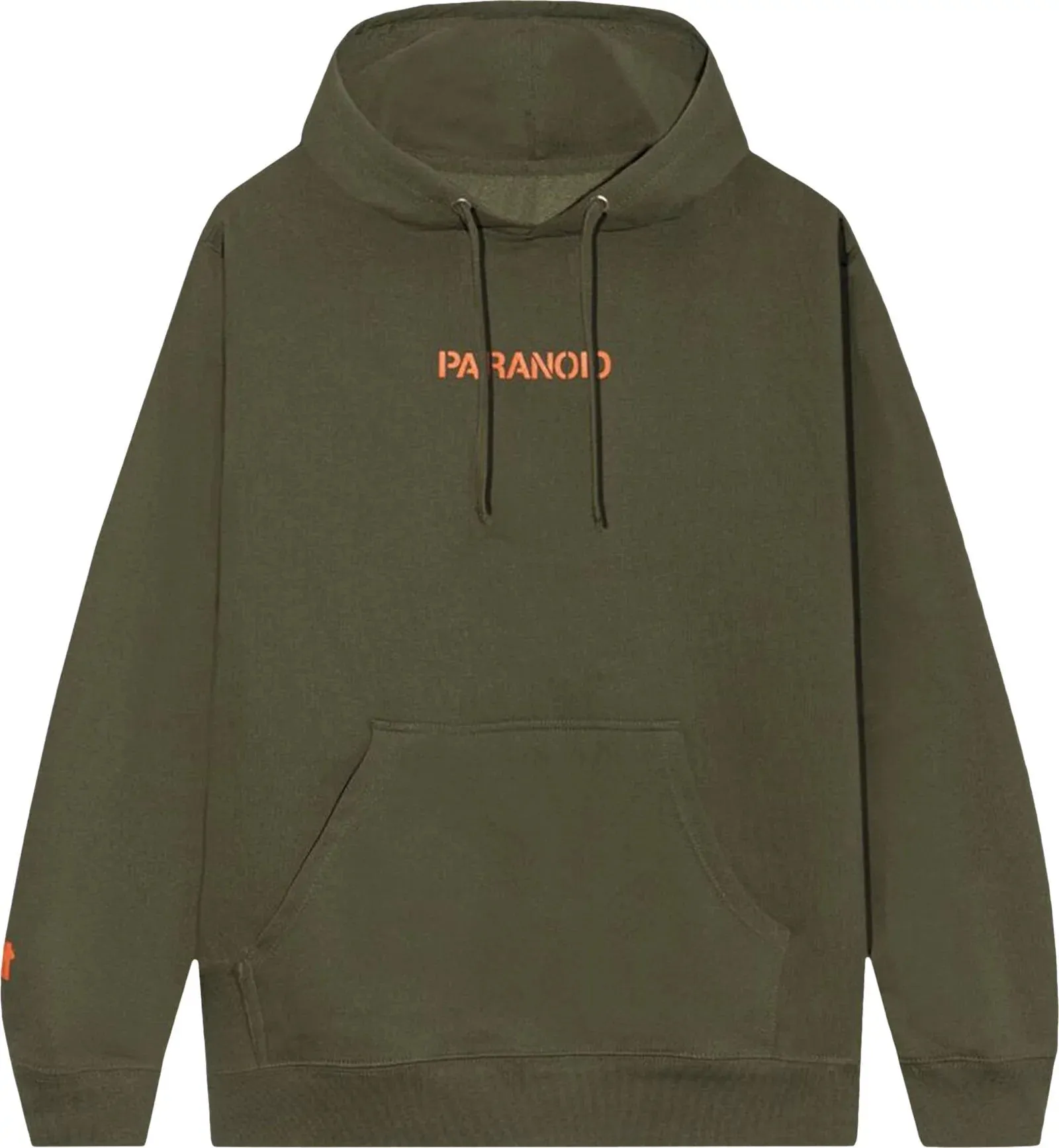 Anti Social Social Club x Undefeated Paranoid Olive Hoodie