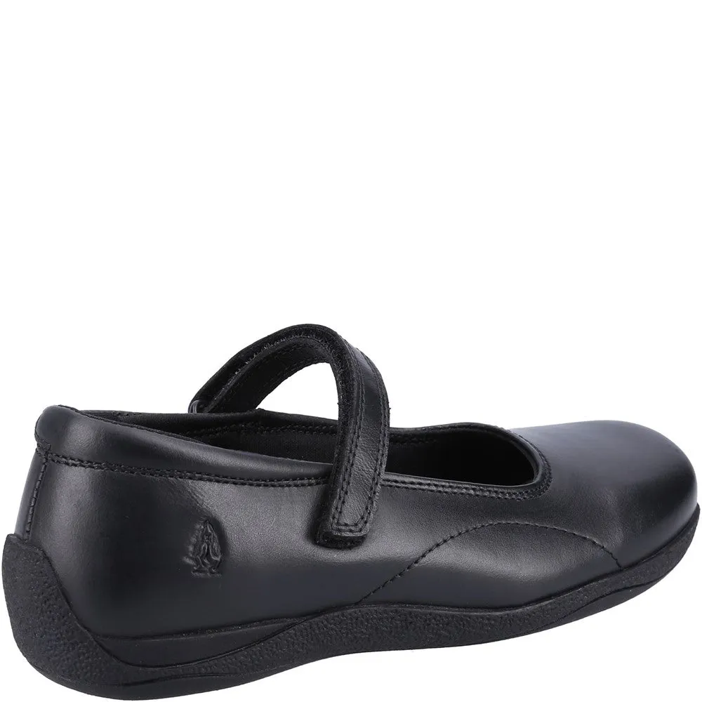 Black Aria Junior School Shoes