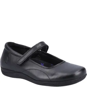 Black Aria Junior School Shoes