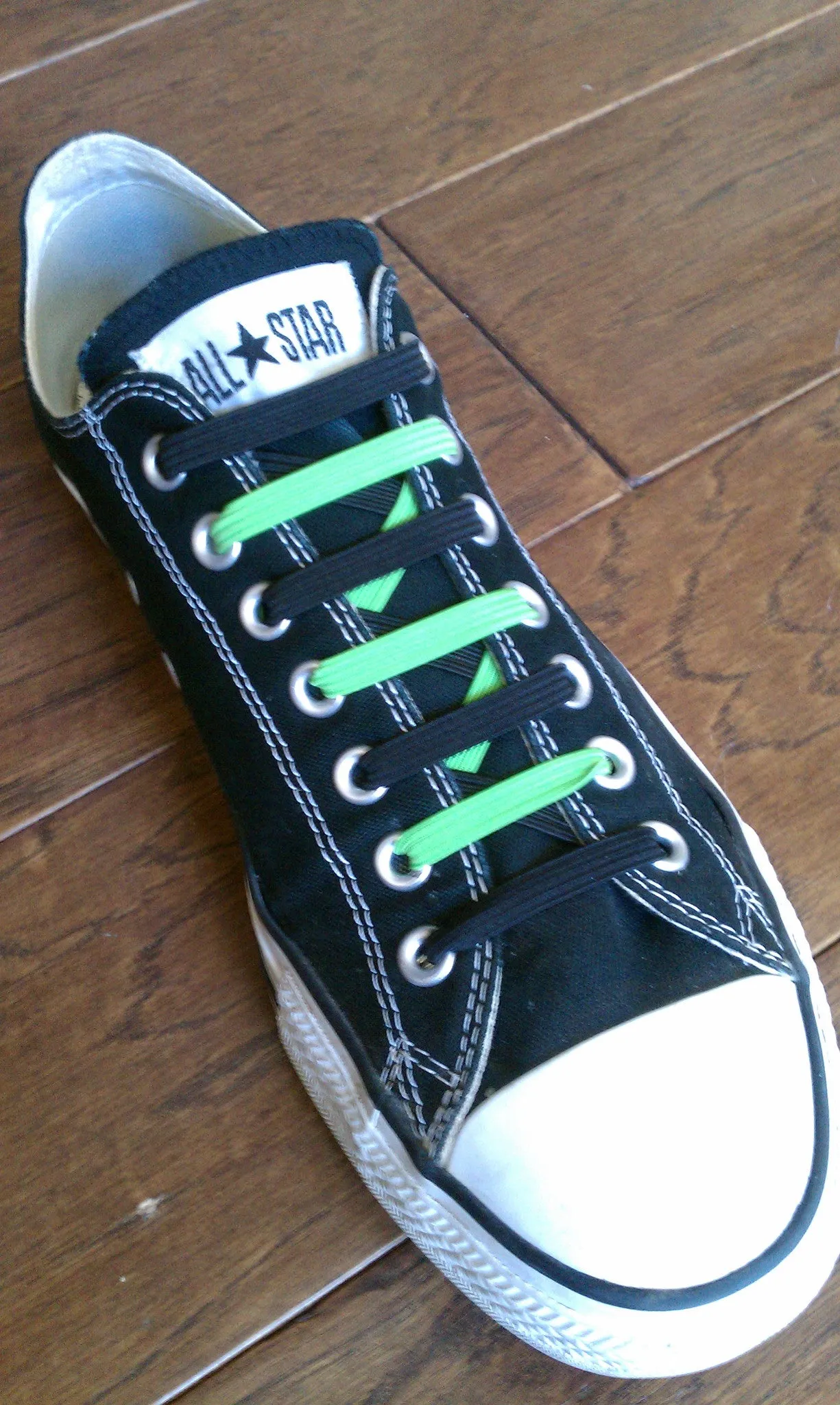 Black - Elastic Shoe Laces