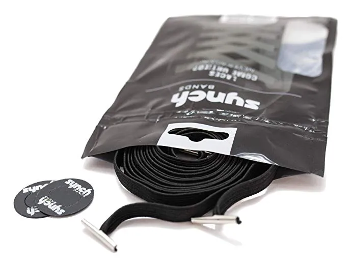 Black - Elastic Shoe Laces