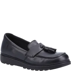 Black Faye Senior School Shoes