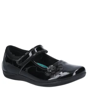 Black Jessica Junior Patent School Shoes