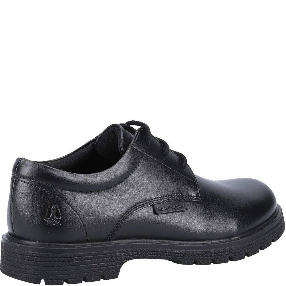 Black Polly Senior School Shoes