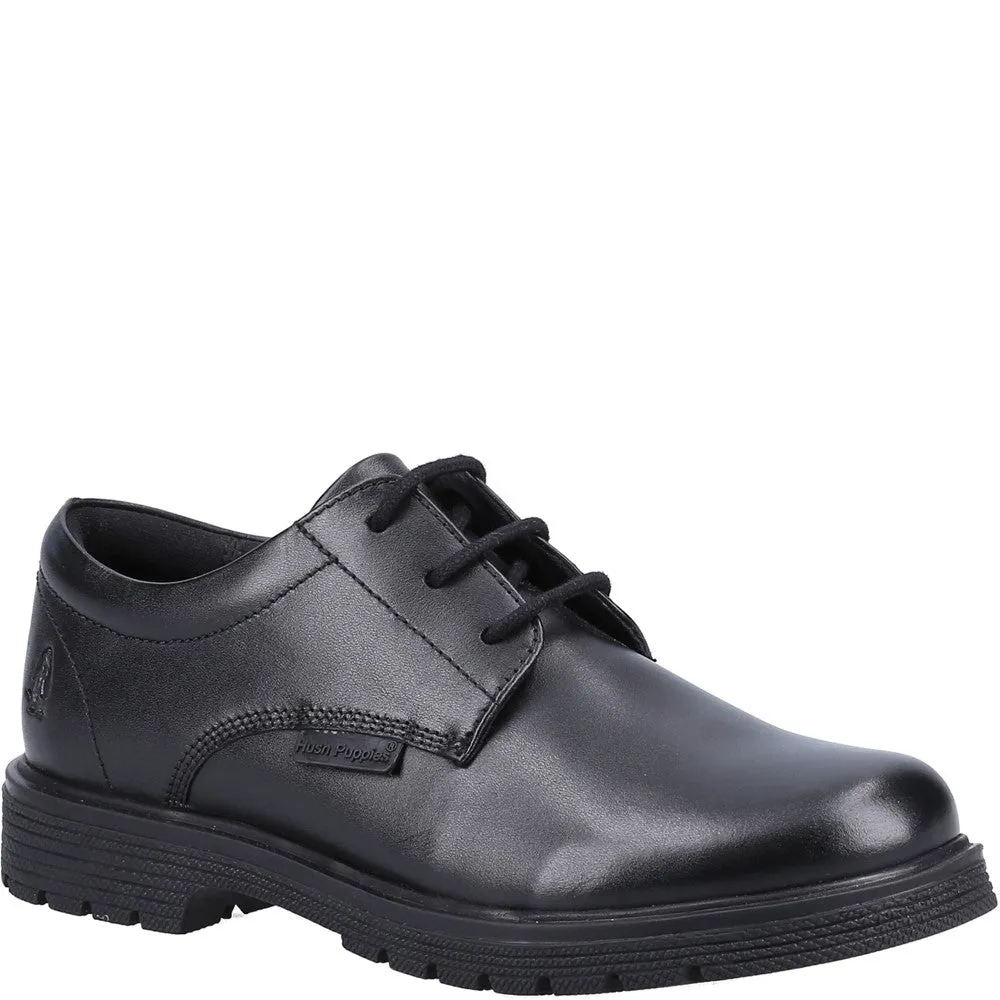 Black Polly Senior School Shoes