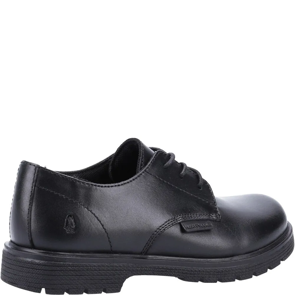 Black Remi Junior School Shoes