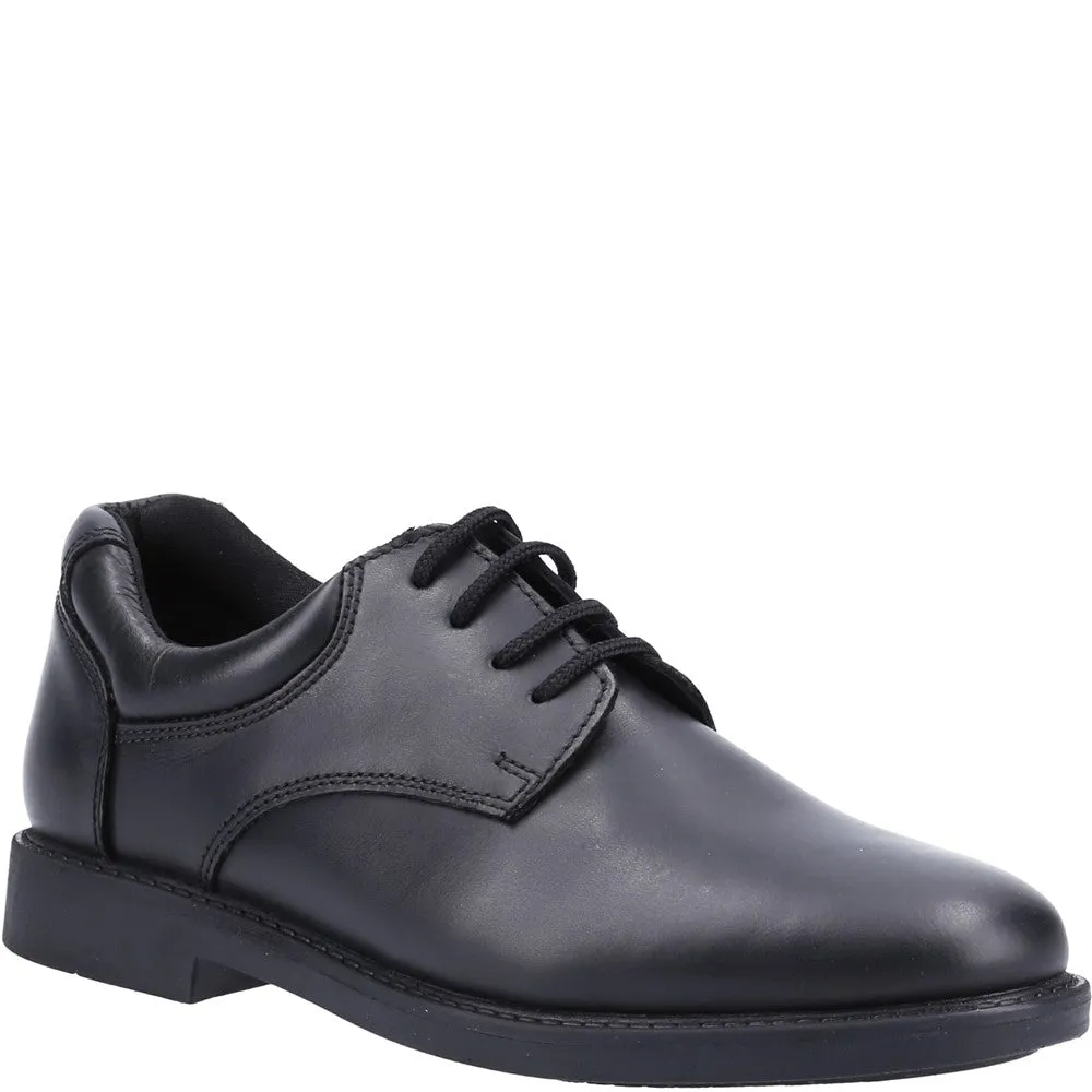 Black Tim Senior School Shoes