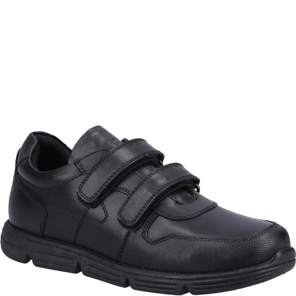 Black XL Lucas Senior School Shoes