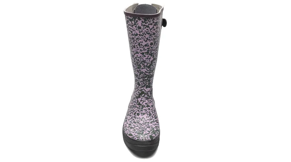 Bogs Women's Amanda Tall Spotty Burgundy