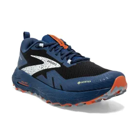 Cascadia Waterproof Trail Runner Black (Men' size scale)