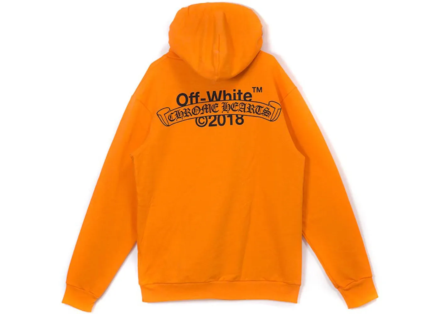 Chrome Hearts x Off-White Orange Hoodie