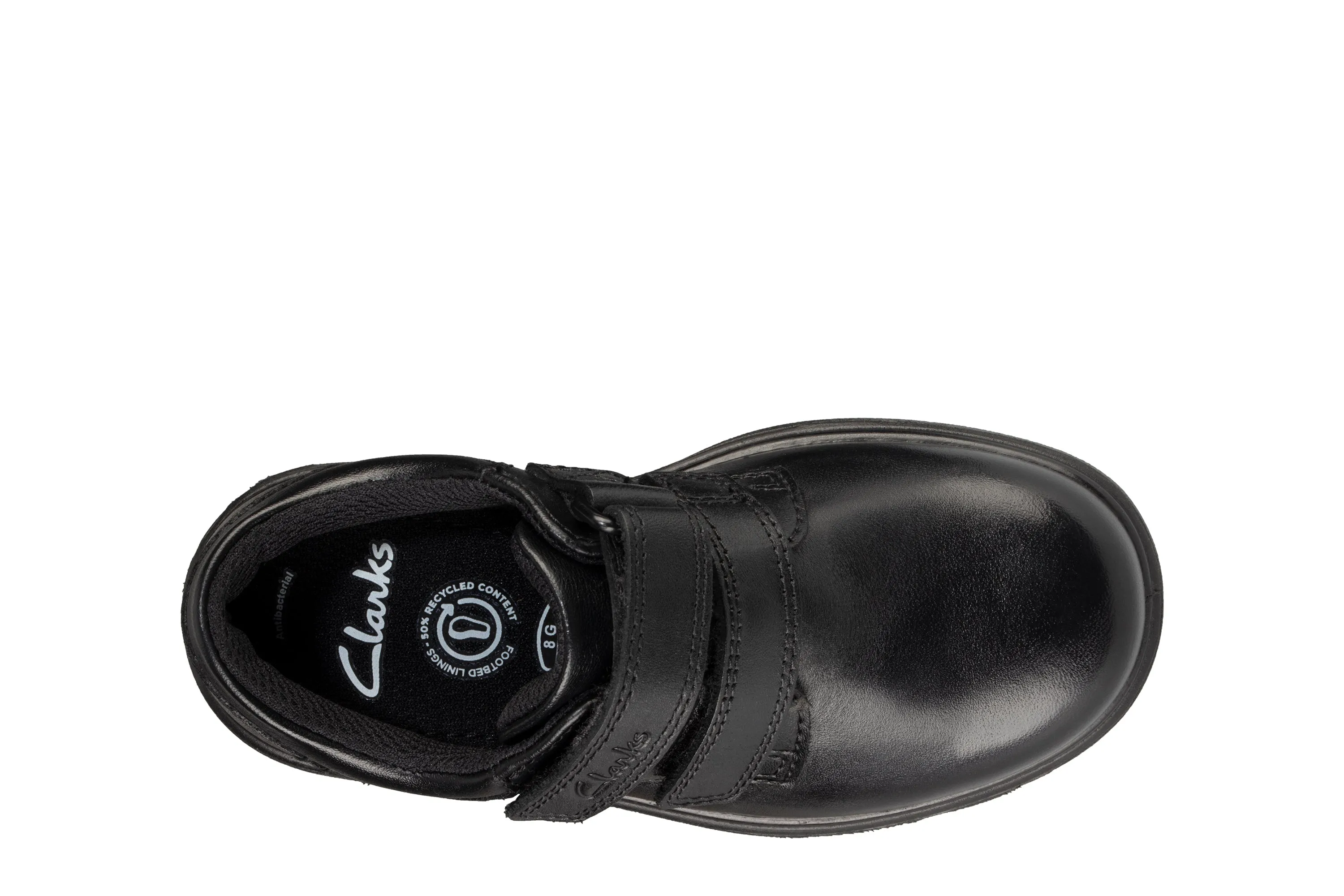 Clarks Remi Pace T Black leather