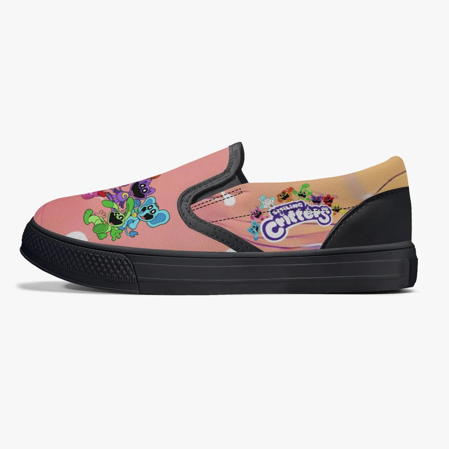 Kids' Smiling Critters Slip-On Shoes