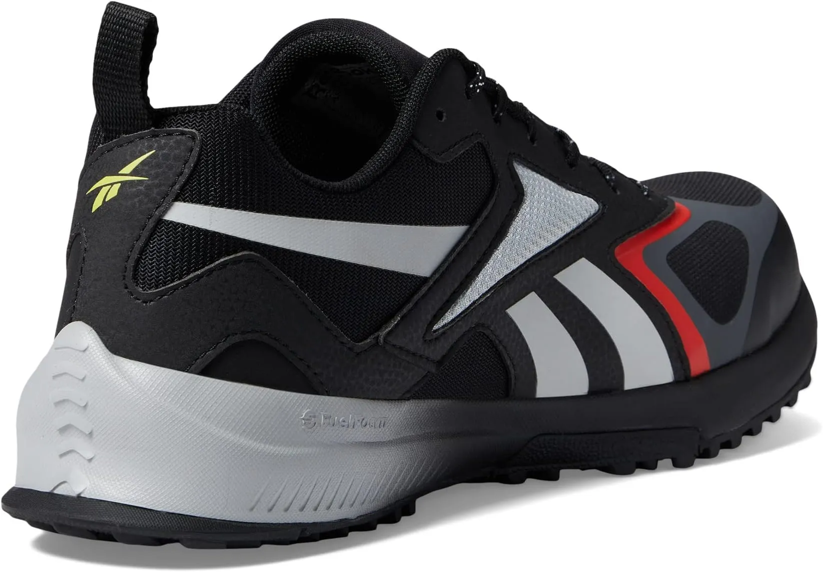 Lavante Trail 2 Work EH Comp Toe Reebok Sneakers, Grey/Red/Black