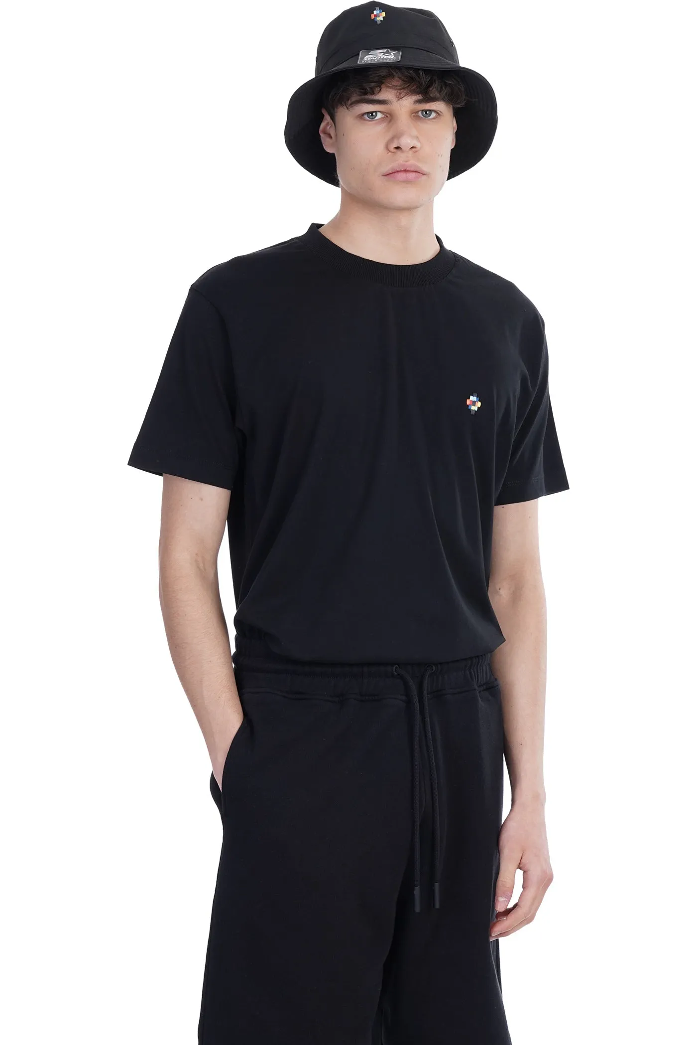 Marcelo Burlon Colourful Cross T-Shirt Black