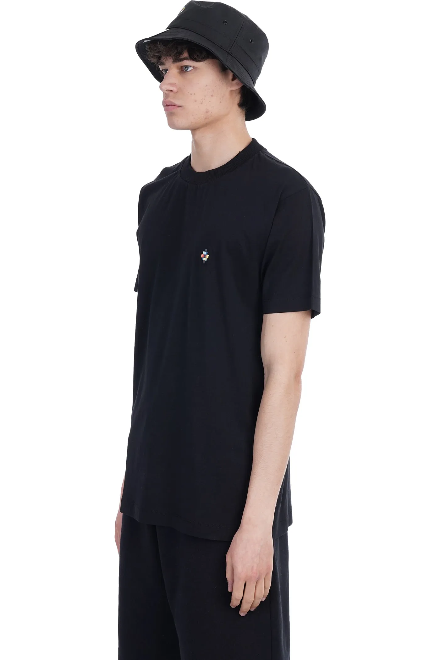 Marcelo Burlon Colourful Cross T-Shirt Black