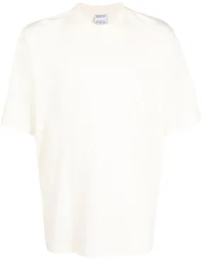 Marcelo Burlon Tempera Cross Regular T-Shirt Ecru White