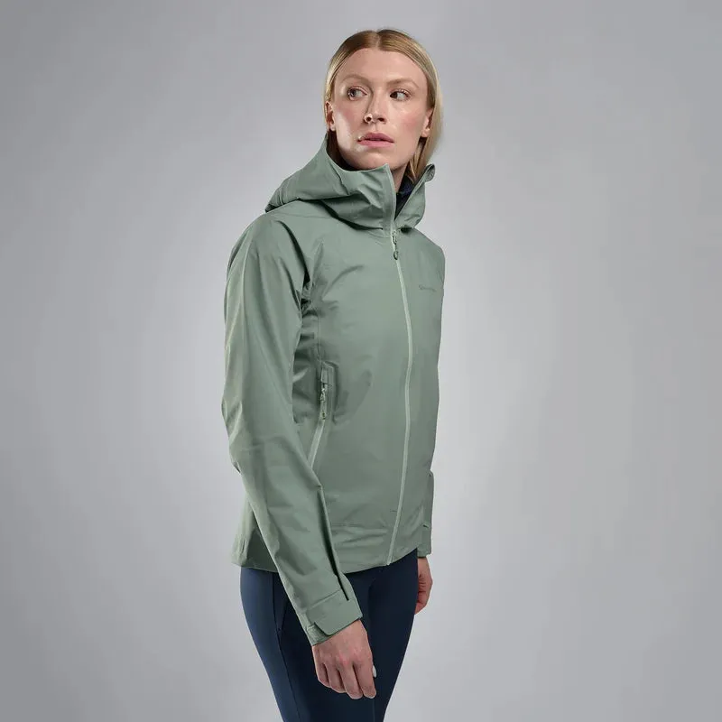 Montane Women's Phase Lite GTX Waterproof Jacket - Pale Sage