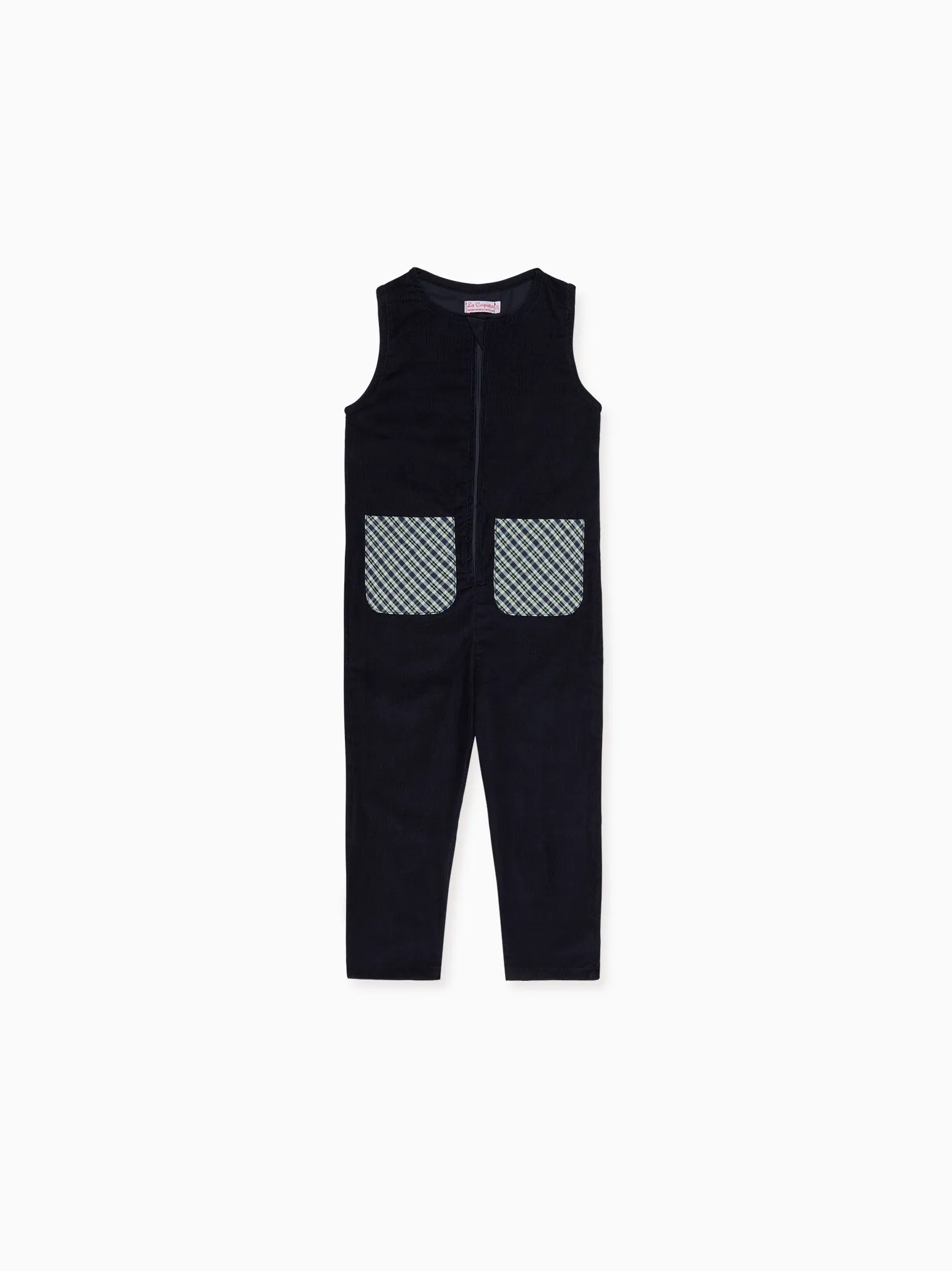 Navy Bruno Baby Dungarees