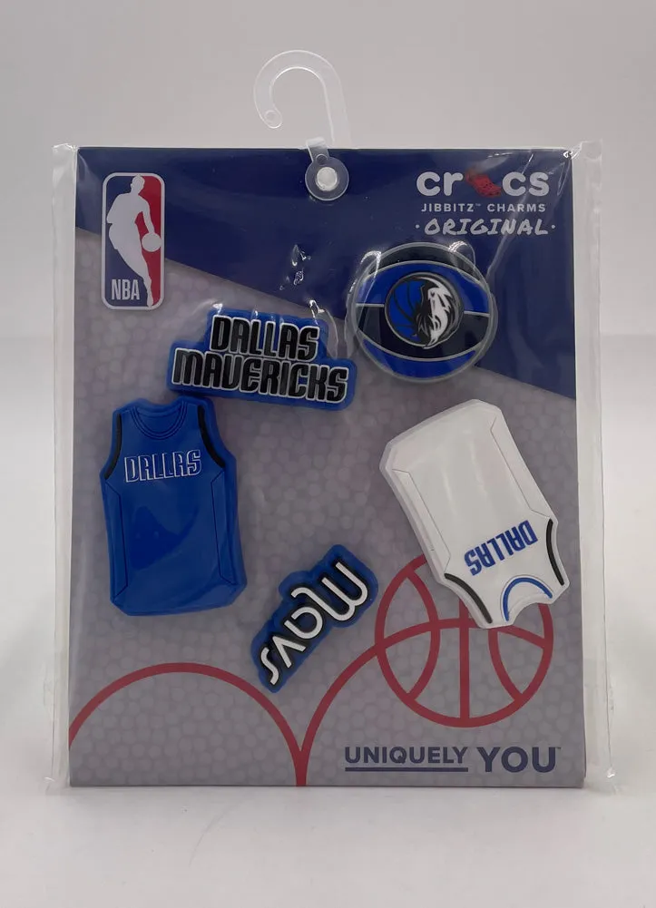 NBA Dallas Mavericks 5 Pack Croc Charms by Crocs