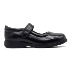 Studeez Leather Girls School Shoes - ZURI (Velcro)